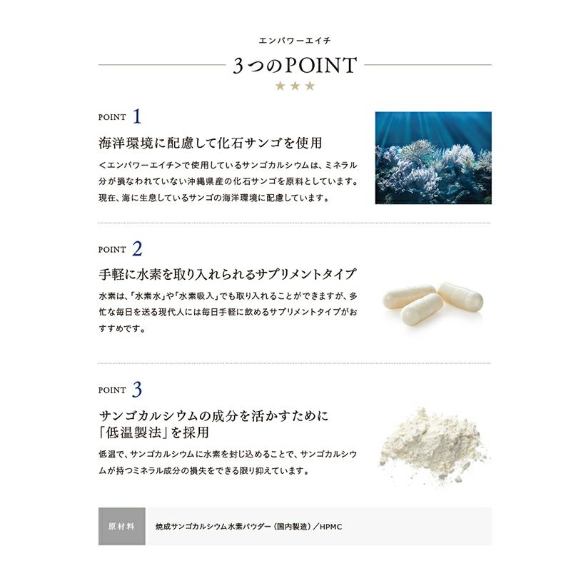 エンパワーエイチ 60粒×3袋