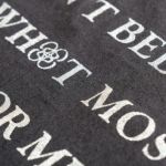 鬼の格言 オーガニックTシャツ（ブラック オニキス）