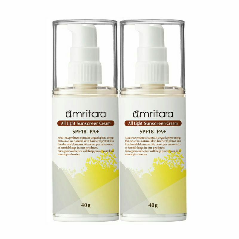 【15%OFF】オールライトサンスクリーンクリーム SPF18 PA+ 40g 2本セット