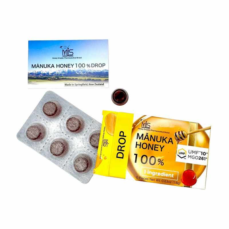 MIS　マヌカハニーロゼンジ（のど飴）　UMF10+　18g/6粒