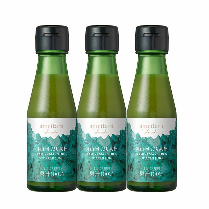 神山 すだち果汁 100ml×3本